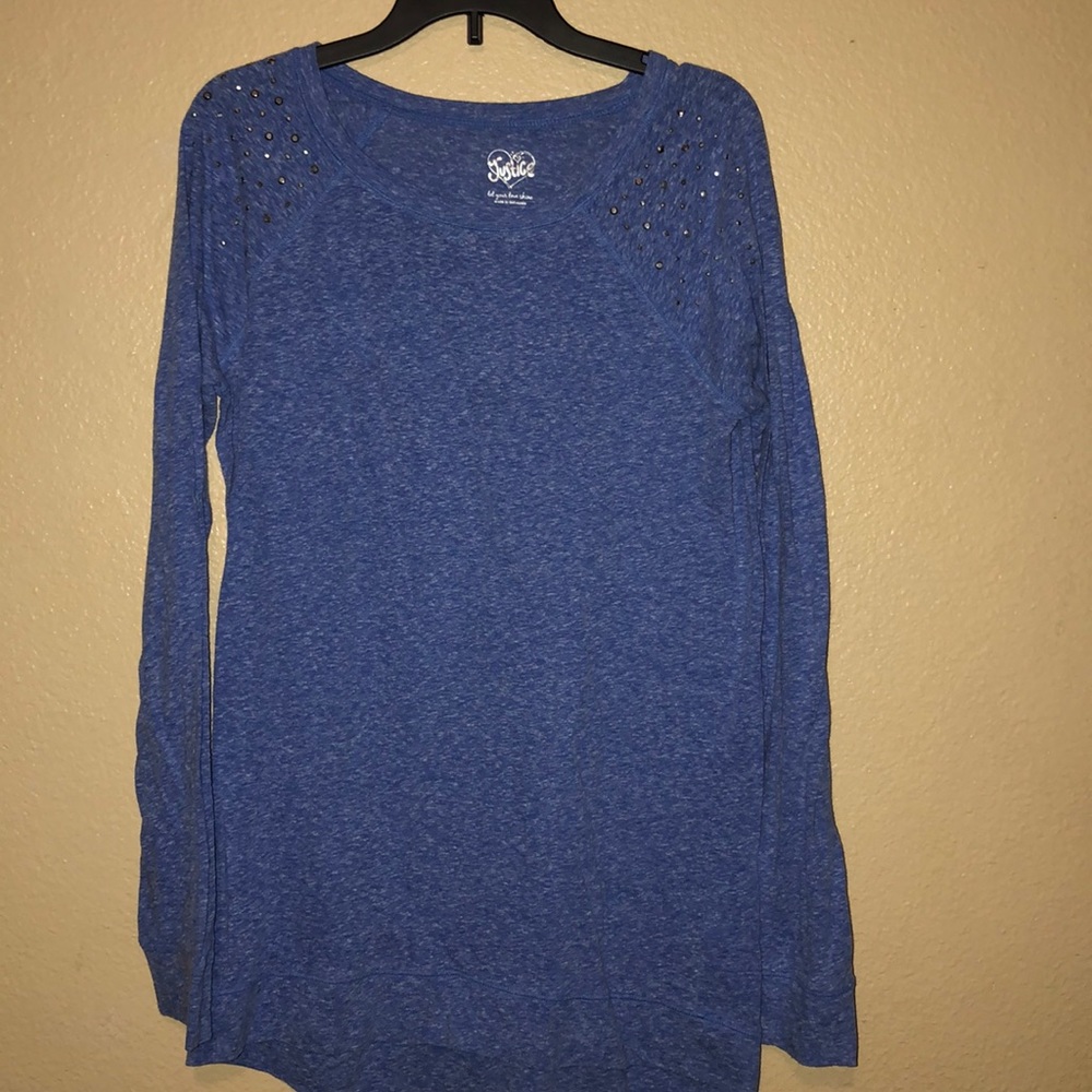 Justice long sleeve size 18